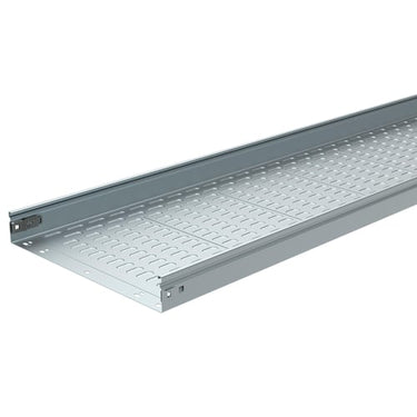 P31 MFA kabelbakke uperforeret 60x400 rustfrit 316l 3 meter - 1