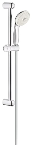 GROHE Tempesta 100 brusestangsæt 600 mm 3-sprays, krom - 1