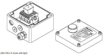 JBU-100-L-EP tilslutnings boks - 1