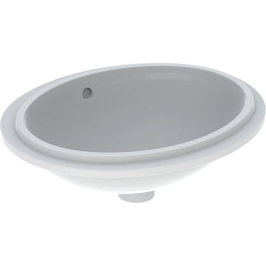 Geberit Variform håndvask 480x420x181mm underlim hvid porcelæn KeraTect - 1