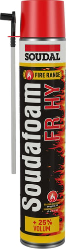 Soudal Soudafoam FR HY/Brandskum 750ml - 1