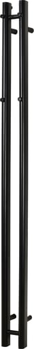 KRISS Vega håndklæderadiator 1420x106mm sort - 1
