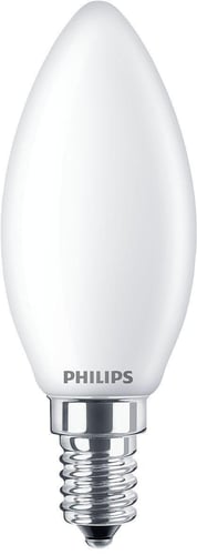 Philips CorePro LED Kerte 4,3W (40W) E14 827 B35 Mat Glas - 1
