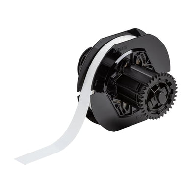 BradyGrip etiket - Sort på hvid 12,7 mm x 15,24 mtr. 1 Stk/Pakke - 1
