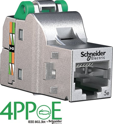 Actassi konnektor RJ45 Cat 5 S1 STP til dataudtag og patchpanel Godkendt til 4PPoE 1 stk - 1