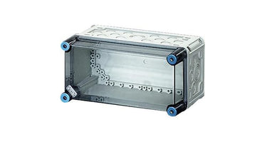Montagekasse MI0100 150 x 300 x 170mm med transparent låg - 1