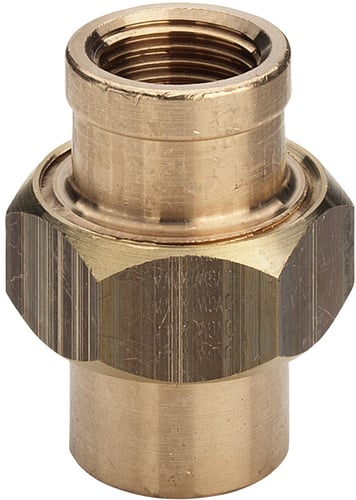 Viega Union muffe-muffe 1 1/4" rødgods - 1