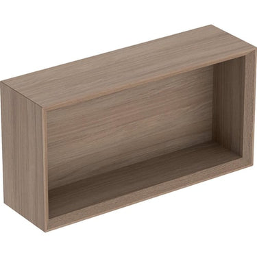 Geberit Icon vægskab 450 x 132 x 233 mm eg natur højkomprimeret trelags-spånplade melamin træstruktur - 1