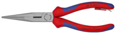 Fladrundtang med skær sort atramenteret 200 mm 26 12 200 T - 1