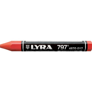Lyra oliekridt 797 rød m/papir - 1
