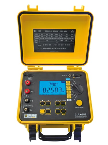 Microohmmeter CA6255 10A 0,1 µOhm - 1