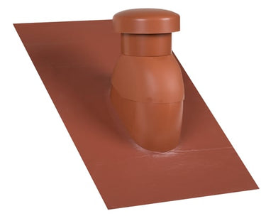 Sabetoflex ventilationshætte 5-45° Ø200 rød PIB - 1