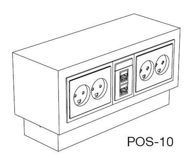 Gulvstander POS-10 H F/10 enheder - 1