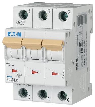 Automatsikring 13A 3P C 3M 6KA - 1