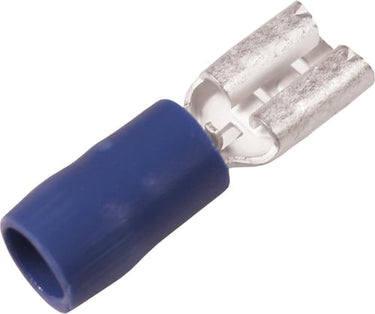 Isol. spademuffe A2507FLS 1,5-2,5mm² 6,3x0,8 Blå - 1