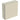 Geberit Icon overskab 450 x 150 x 467 mm 1 låge sandgrå højkomprimeret trelags-spånplade lakeret blankpoleret - 1