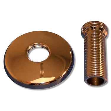 Tilgangsstykke 60 mm ll 3/4" x 1/2" nippel med roset - 1