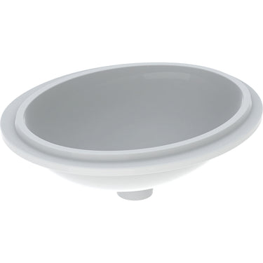Geberit Variform håndvask 480x420x181mm underlim hvid porcelæn KeraTect - 1