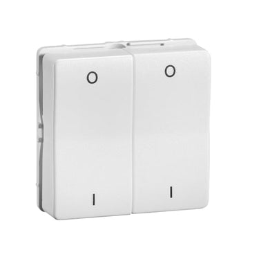 4-tryk trådløs batteriløs Bluetooth DK-version med symbol (2 x I/O) - 1