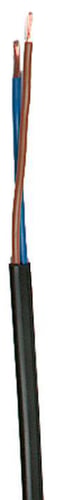 Autokabel pkafau 2X2,5 sort pvc S50 - 1