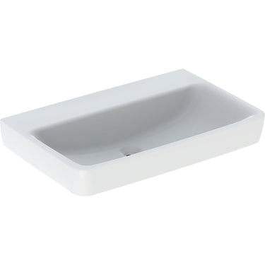 Geberit Renova Plan håndvask 750 x 480 x 185 mm hvid porcelæn - 1