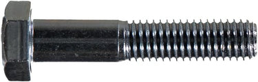 M10X50 DIN 931 stålbolt elgalvaniseret - 1