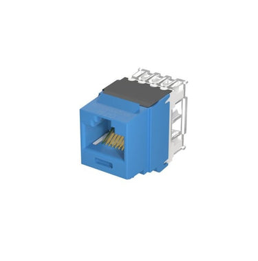 Modular jack Kat.6a UTP NetKey blå - 1