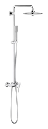 GROHE Euphoria 260 brusesystem med termostat til væg krom - 1