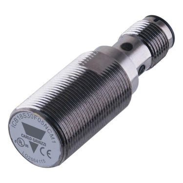 Induktivaftaster M18 PNP NO 8mm uskærmet kort IP67 10-40VDC fornikl MS ICB18S30F08POM1 - 1