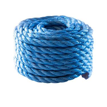 Mini-rulle blå pp reb 12 mm - 15 meter - 1
