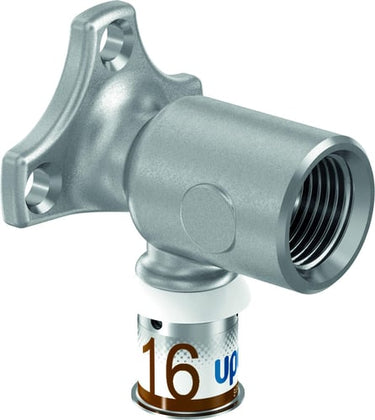 Uponor S-Press PLUS presdækvinkel 90° 16 mm x 1/2" - 1