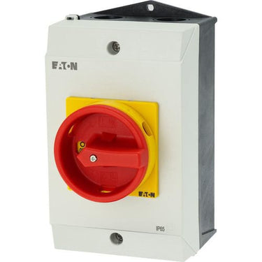 Reparationsafbryder med rød/gul afbryder. 3P+1 slutte 1 bryde 13KW kapslet P1-25 - 1