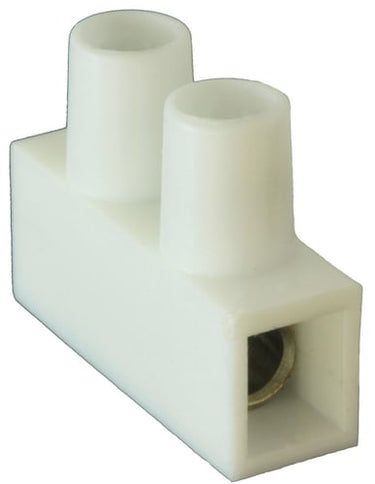 Kronemuffe 2,5mm² natur lige kærv 100stk - 1