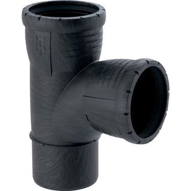 Geberit Silent Pro PP MX grenrør 87,5° 110/110mm stikmf - 1