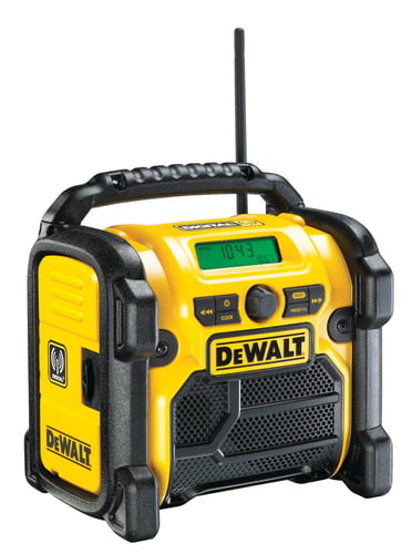DeWalt 18V-10,8v XR kompakt dab fm/am-radio - 1