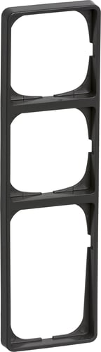FUGA ramme Baseline 50 3,5 modul koksgrå - 1