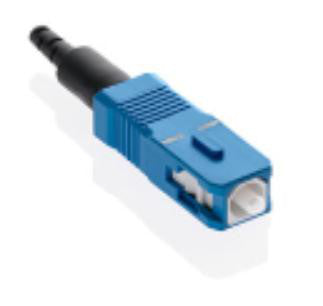Fastcam Pre-termineret Optisk Fiber Konnekter OS2 SC (Blue) 10.5mm Cleave with 0.9mm 2mm & 3mm boots - 1