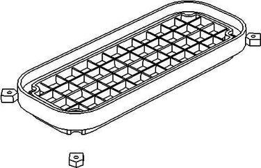 Tabula flange inklusiv skruer - 1