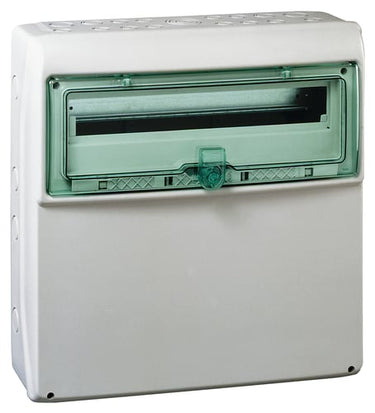 Kaedra - Kapsling 1x18+1 moduler vertikal uden åbninger 448x460 mm IP65 - 1