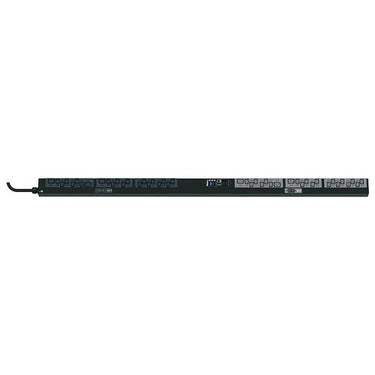 Powerpanel MS Vertikal 230V/32A 38xC13+6xC19 med 3m ledning sort - 1