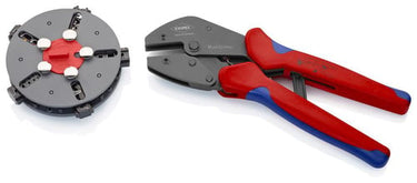 Knipex krympetang multiCrimp med 5 skifteindsatser 250 mm - 1