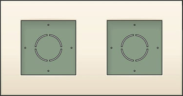 Underlag 2-modul cream - 1