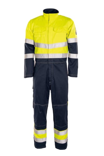 FR Kedeldragt 501088 Gul/Marine 4XL - 1