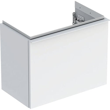 Geberit Icon vaskeskab 520 x 307 x 415 mm 1 skuffe hvid højkomprimeret trelags-spånplade lakeret blankpoleret - 1
