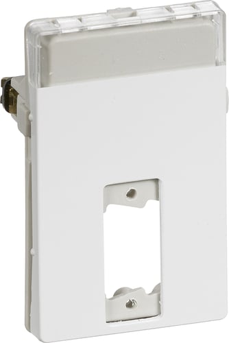 LK FUGA VGA-udtag (15P VGA eller 9P Sub-D) 1,5 modul hvid - 1