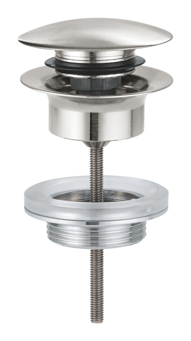 GROHE Push-up bundventil SuperSteel - 1