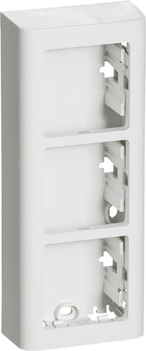 FUGA underlag Softline 3 modul hvid - 1