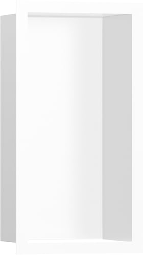 hansgrohe XtraStoris Individual vægniche mat hvid med designramme 300/150/100 mat hvid - 1
