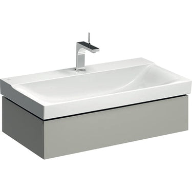 Geberit XENO² vaskeskab 880x220x462mm m/skuffe greige spånplade lak 500.508.00.1 - 1