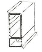Rørpanel gabotherm 4 m med elkanal hvid - 1